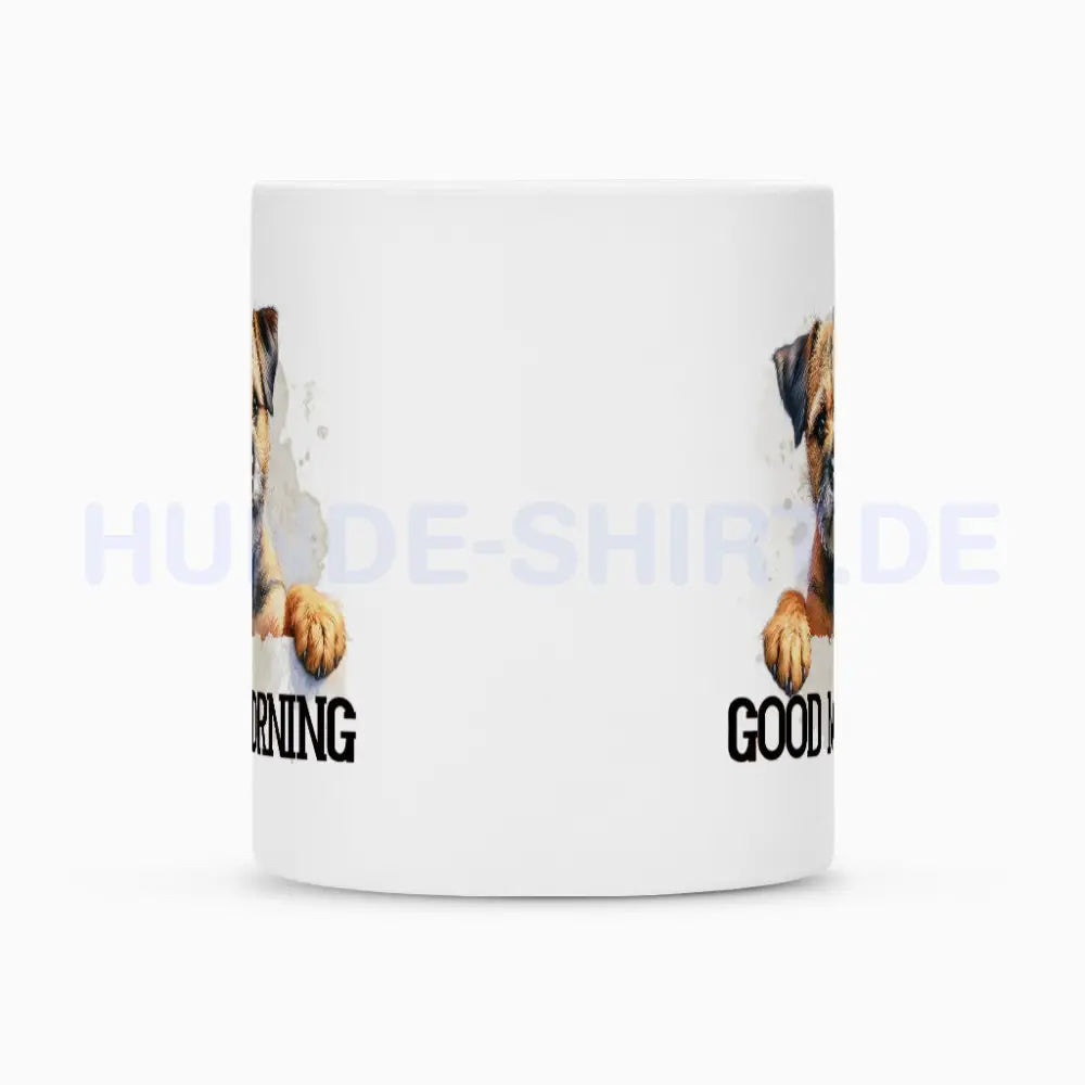 Tasse "Border Terrier - GOOD MORNING" – hunde-shirt.de