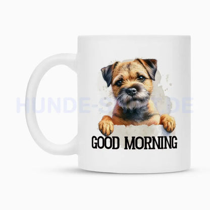 Tasse "Border Terrier - GOOD MORNING" – hunde-shirt.de