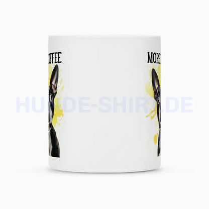 Tasse "Boston Terrier - More Coffee" – hunde-shirt.de