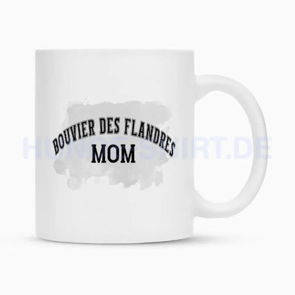 Tasse "Bouvier - MOM" Weiß – hunde-shirt.de