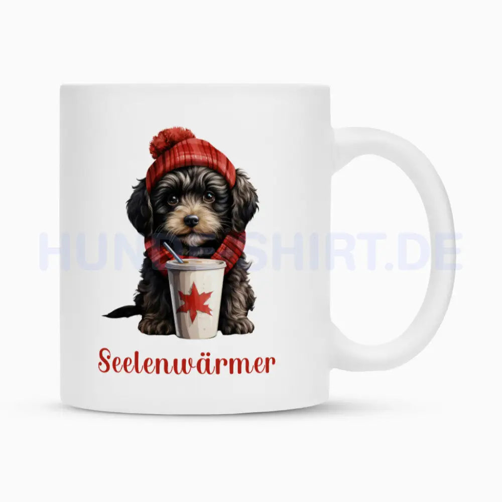 Tasse "Bouvier - Seelenwärmer" Weiß – hunde-shirt.de