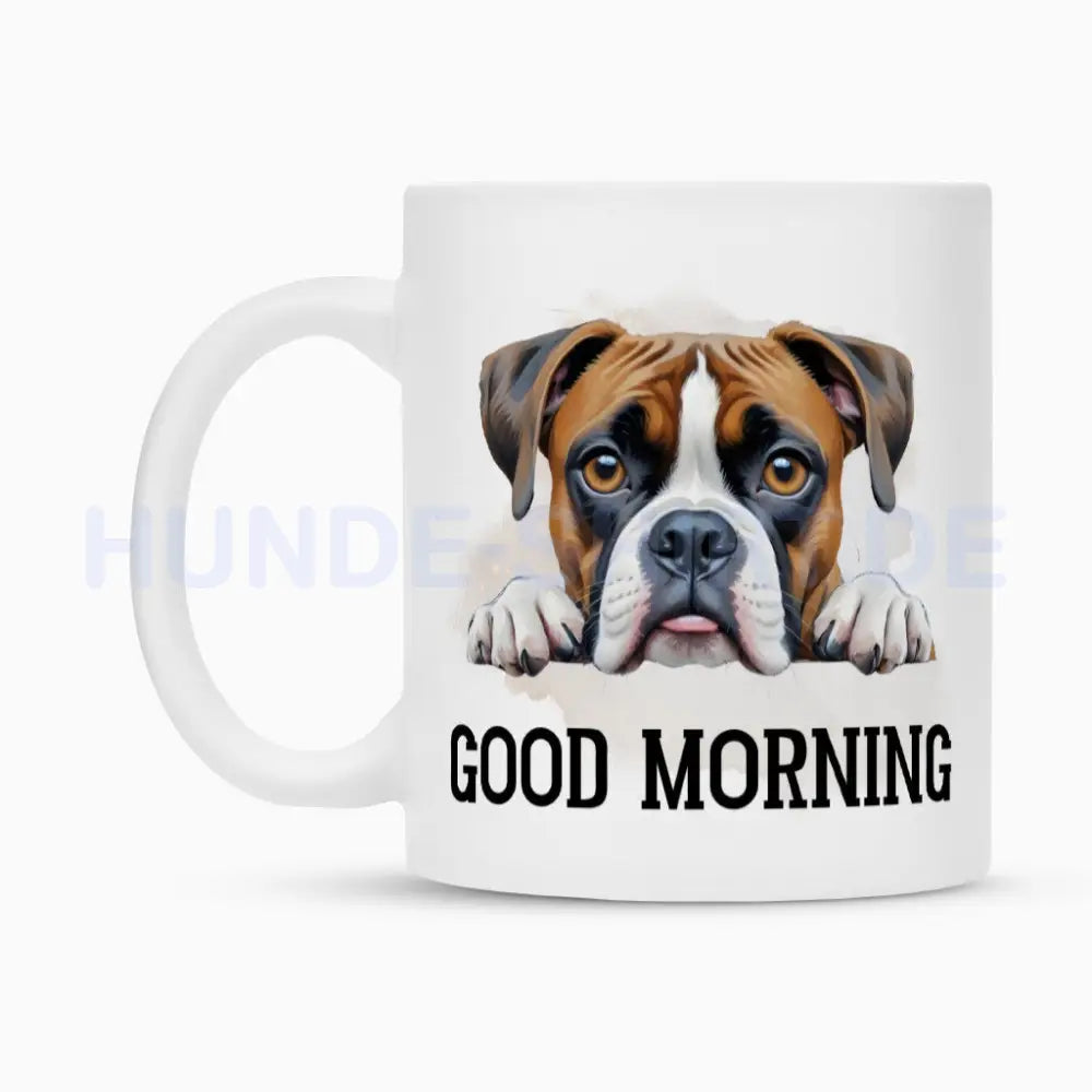 Tasse "Boxer - Good Morning" – hunde-shirt.de