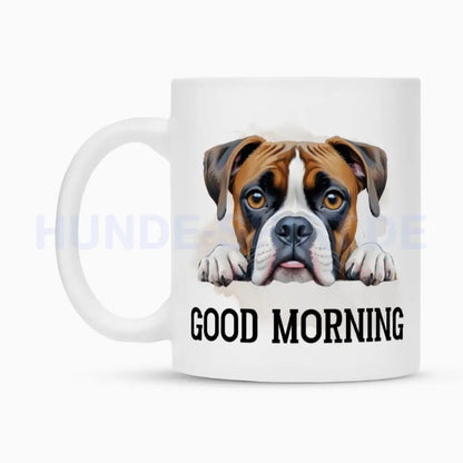 Tasse "Boxer - Good Morning" – hunde-shirt.de