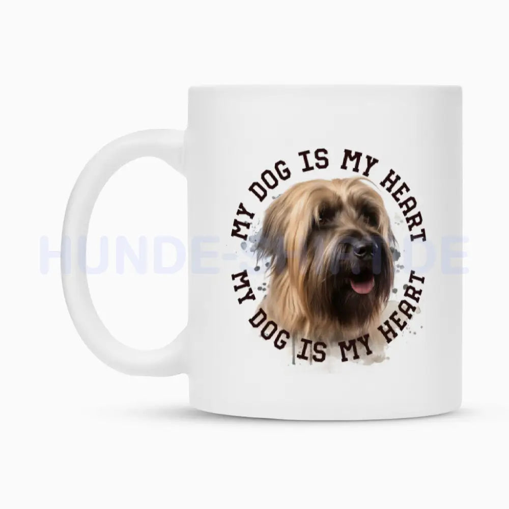 Tasse "Briard HEART 2" – hunde-shirt.de