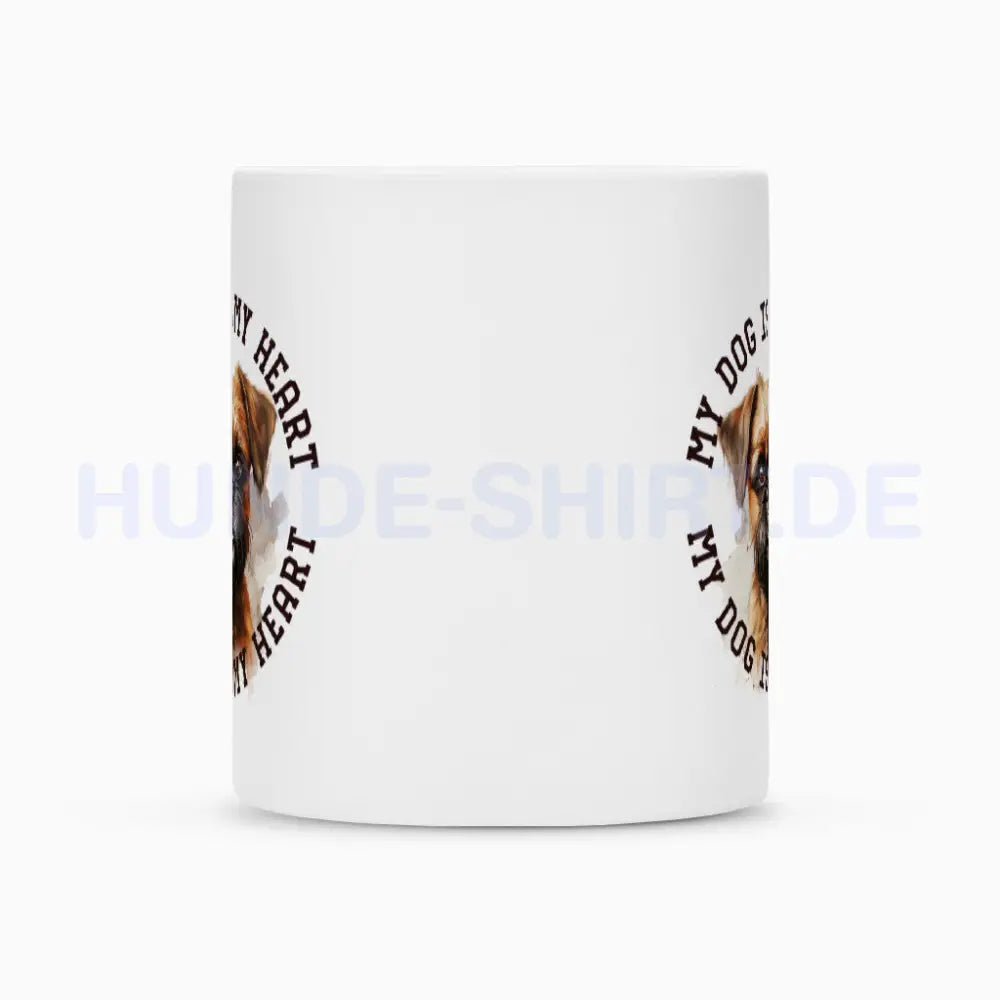 Tasse "Brüsseler Griffon HEART" – hunde-shirt.de