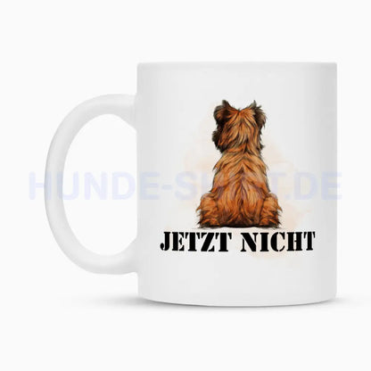 Tasse "Brüsseler Griffon - JETZT NICHT 2" – hunde-shirt.de