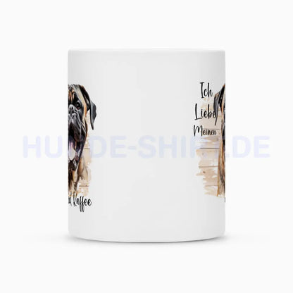 Tasse "Bullmastiff - Ich liebe..." – hunde-shirt.de