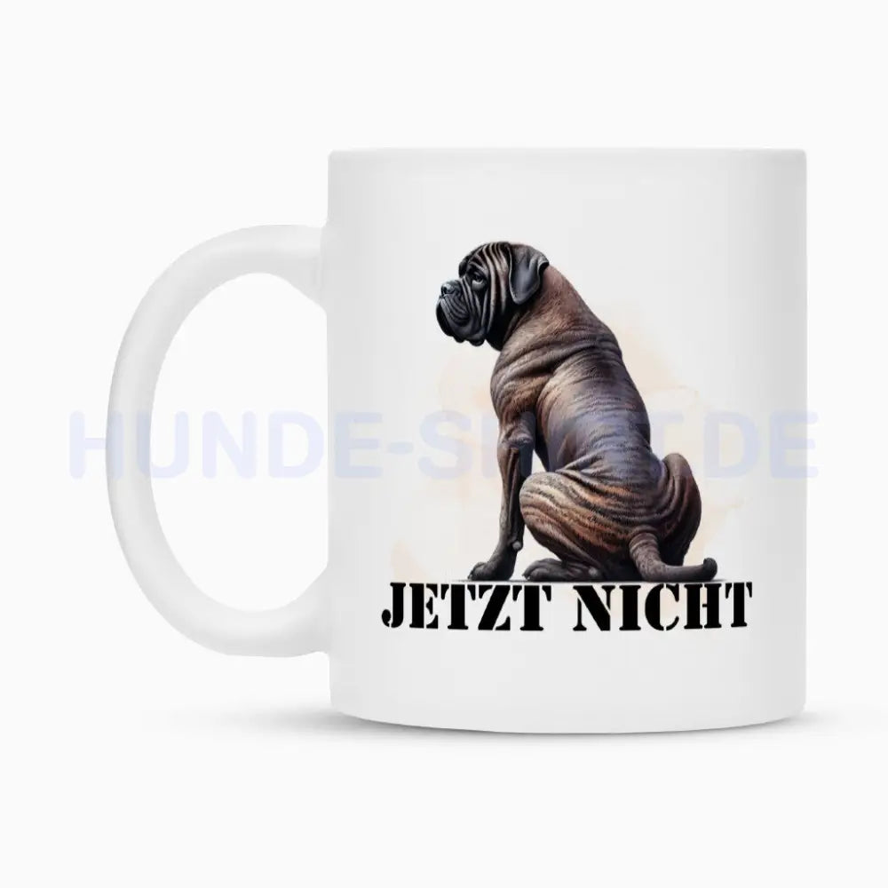 Tasse "Bullmastiff - JETZT NICHT" – hunde-shirt.de