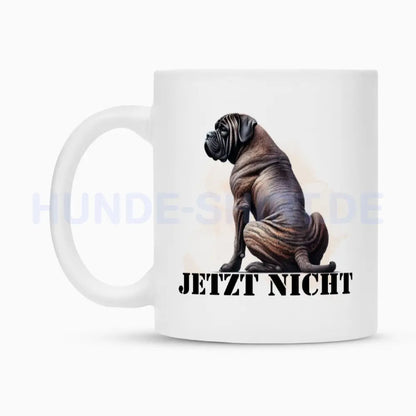 Tasse "Bullmastiff - JETZT NICHT" – hunde-shirt.de