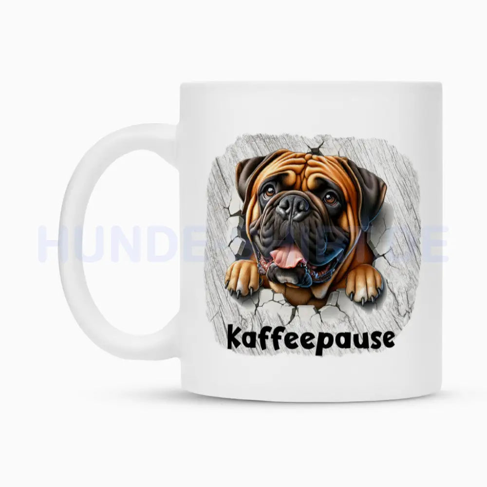 Tasse "Bullmastiff - Kaffeepause" – hunde-shirt.de