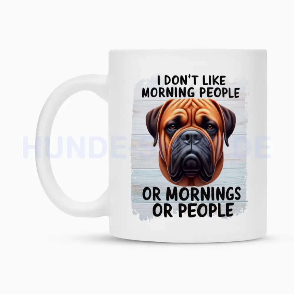 Tasse "Bullmastiff - Morning People II" – hunde-shirt.de