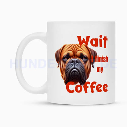 Tasse "Bullmastiff - Wait" – hunde-shirt.de