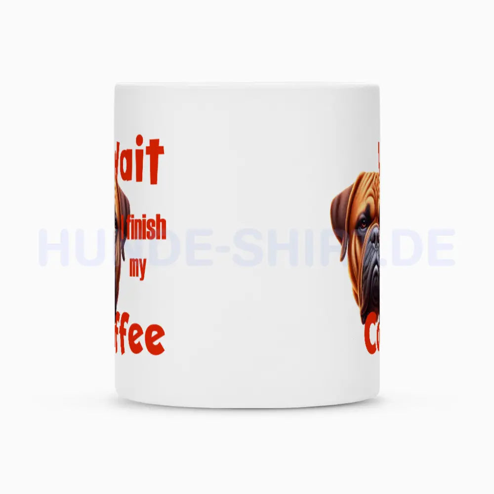 Tasse "Bullmastiff - Wait" – hunde-shirt.de