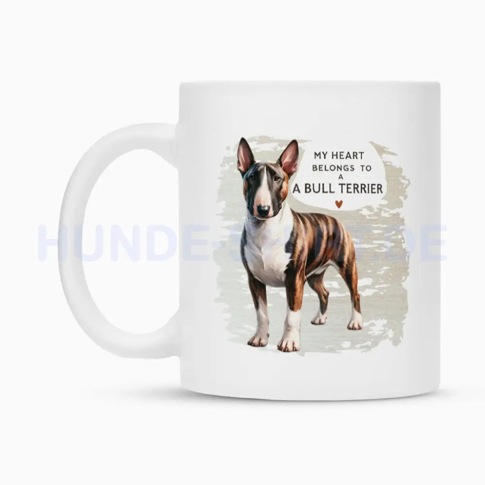 Tasse "Bullterrier - My Heart..." – hunde-shirt.de