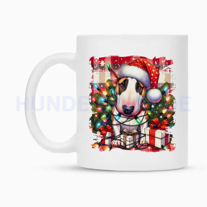 Tasse "Bullterrier - Weihnachten" – hunde-shirt.de