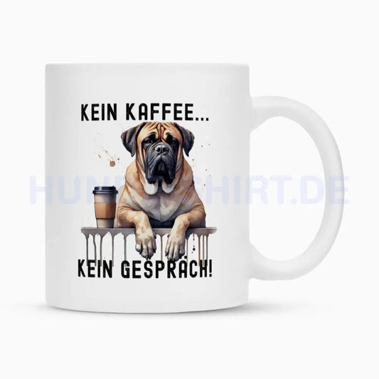 Tasse "Ca de Bou - Kein Kaffee..." Weiß – hunde-shirt.de