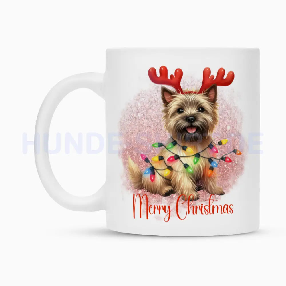 Tasse "Cairn Terrier - Funny Christmas" – hunde-shirt.de