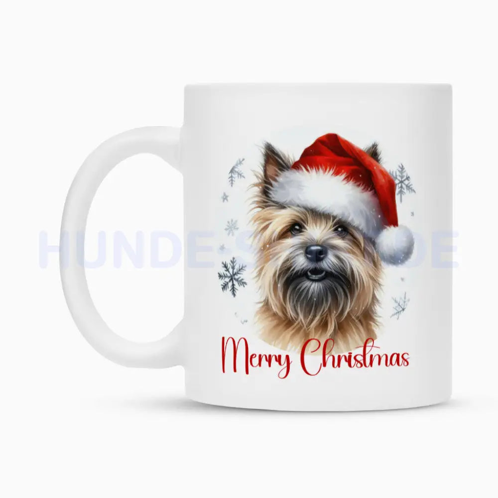 Tasse "Cairn Terrier - Merry Christmas" – hunde-shirt.de