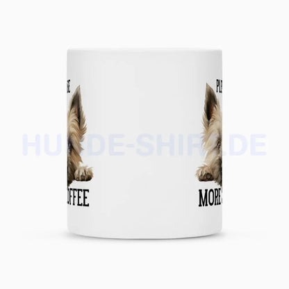 Tasse "Cairn Terrier - Please..." – hunde-shirt.de