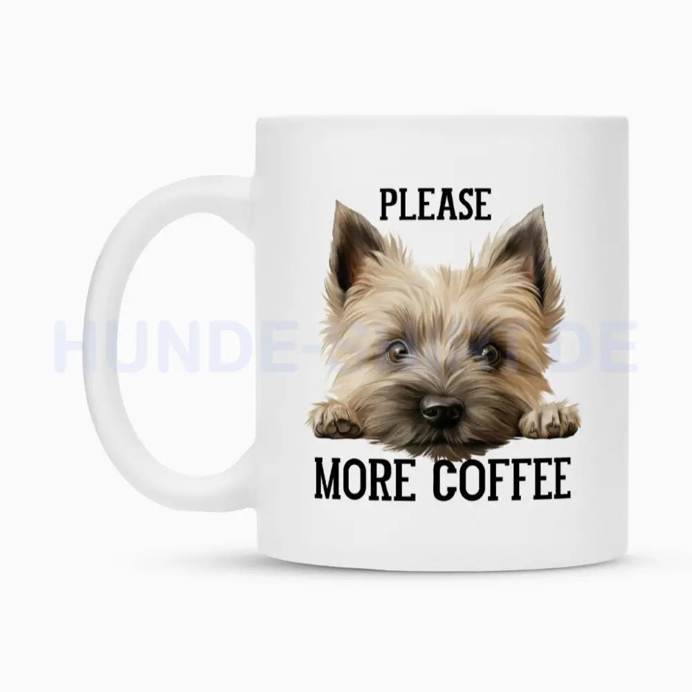 Tasse "Cairn Terrier - Please..." – hunde-shirt.de