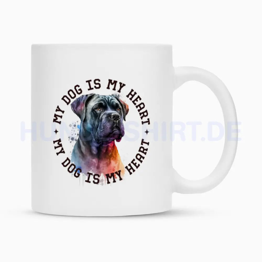 Tasse "Cane Corso" Weiß – hunde-shirt.de