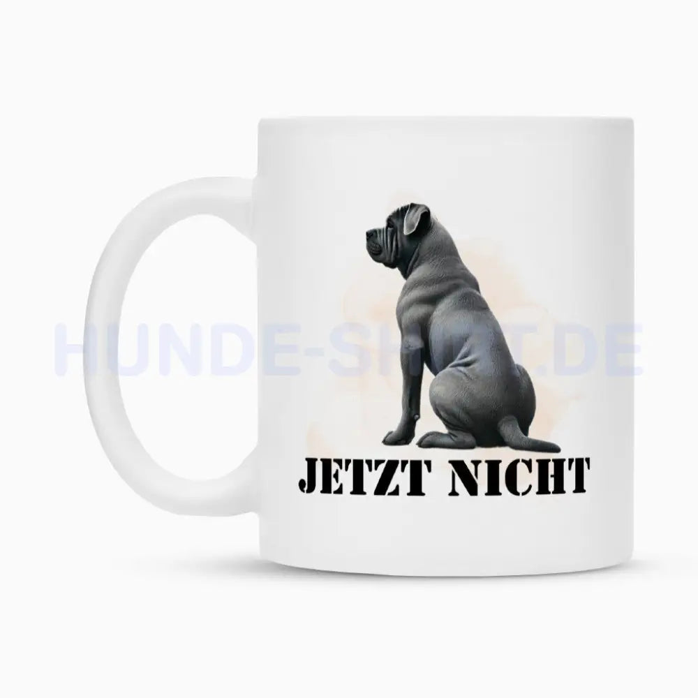 Tasse "Cane Corso ( grau ) - JETZT NICHT" – hunde-shirt.de