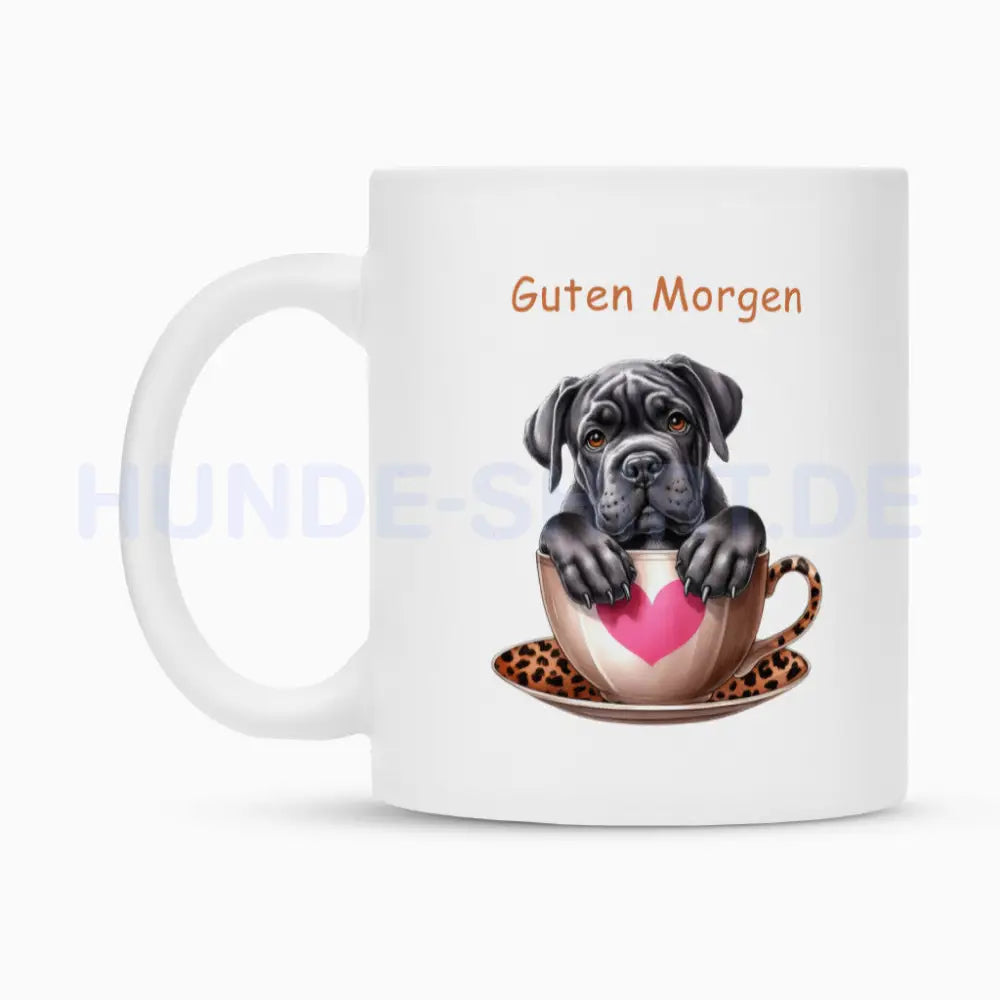 Tasse "Cane Corso - Guten Morgen" – hunde-shirt.de