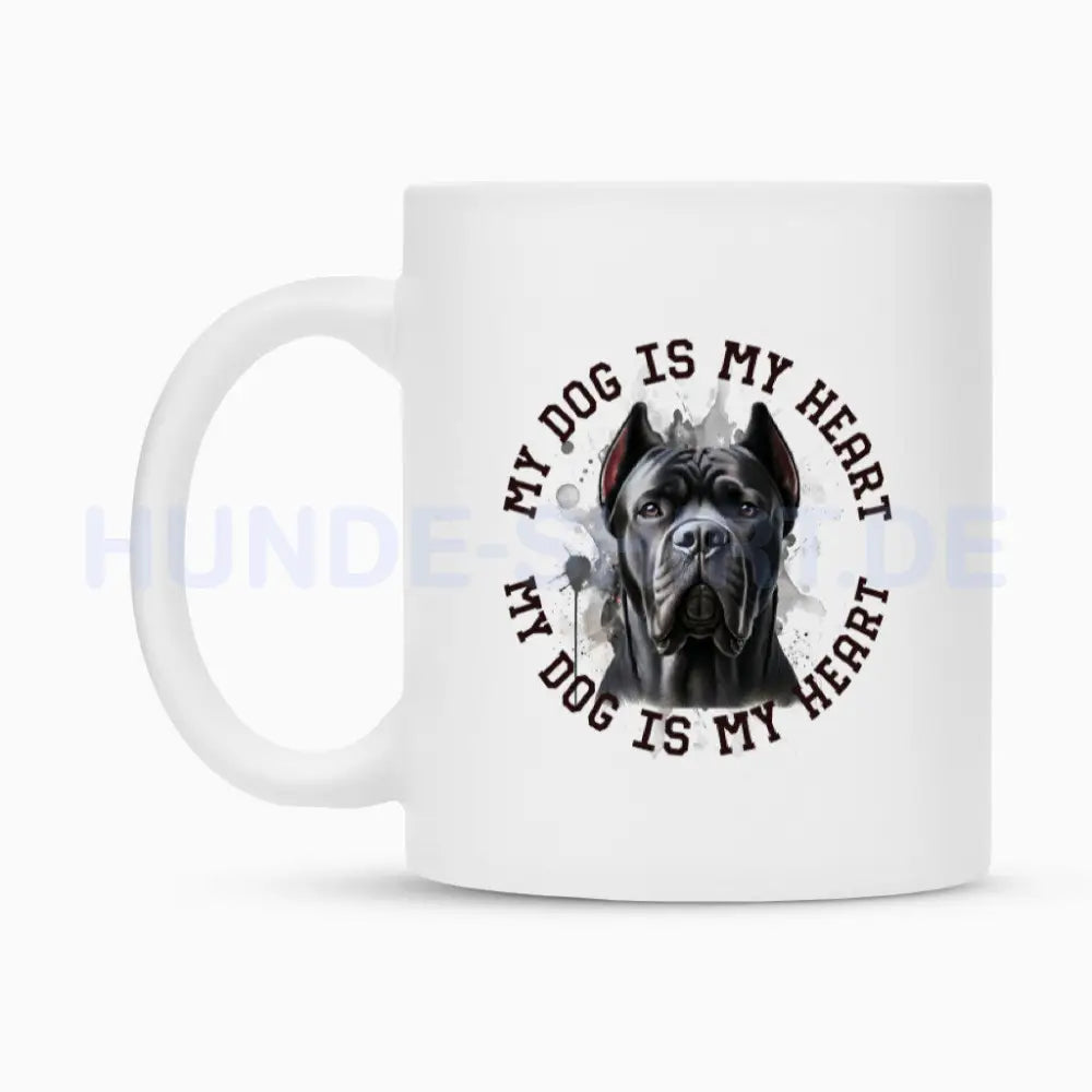 Tasse "Cane Corso HEART C" – hunde-shirt.de