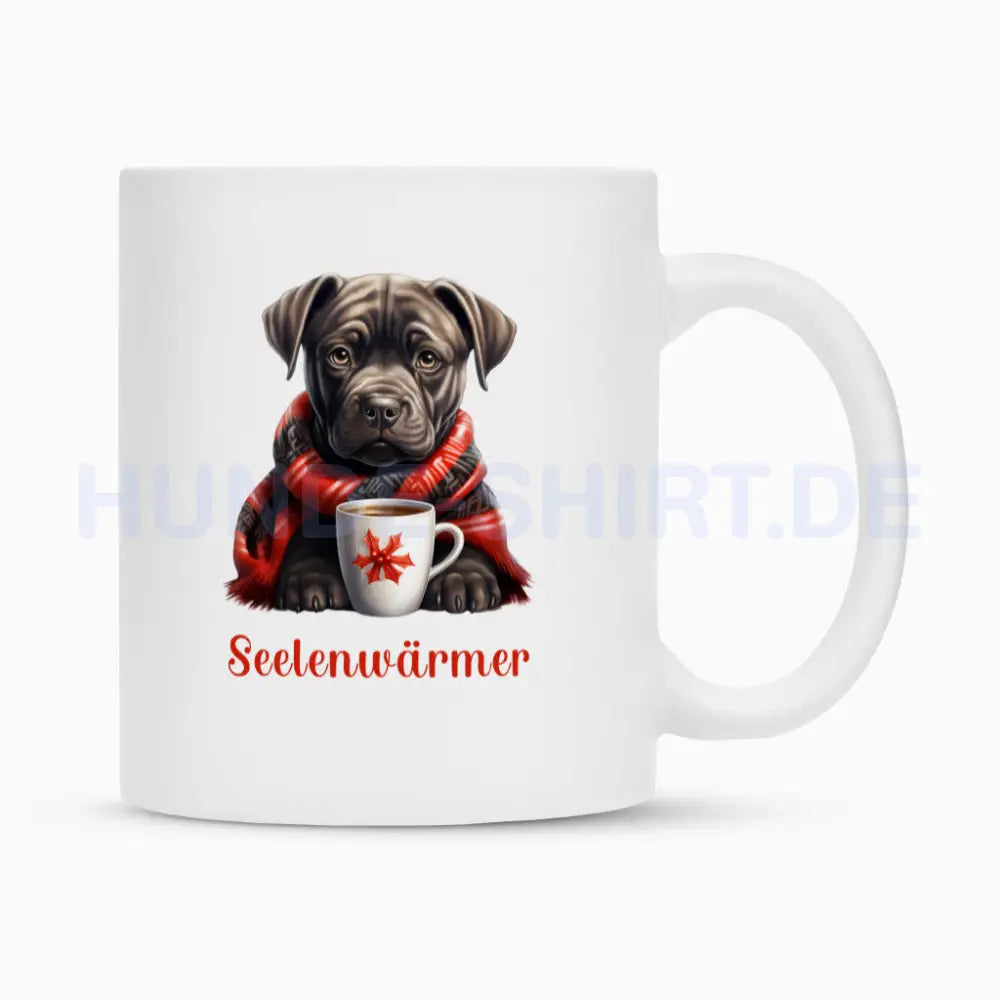 Tasse "Cane Corso - Seelenwärmer" Weiß – hunde-shirt.de