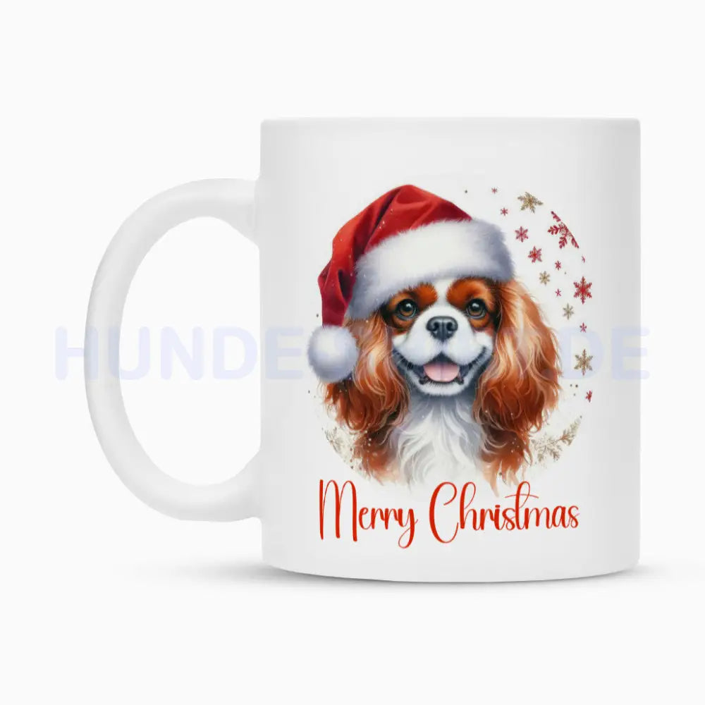 Tasse "Cavalier King Charles - Merry Christmas" – hunde-shirt.de