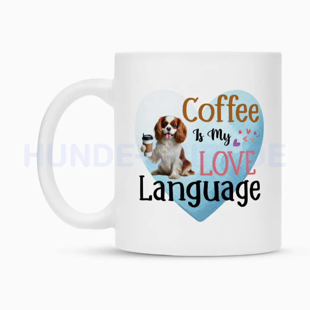 Tasse "Cavalier King Charles Spaniel - Love Language" – hunde-shirt.de