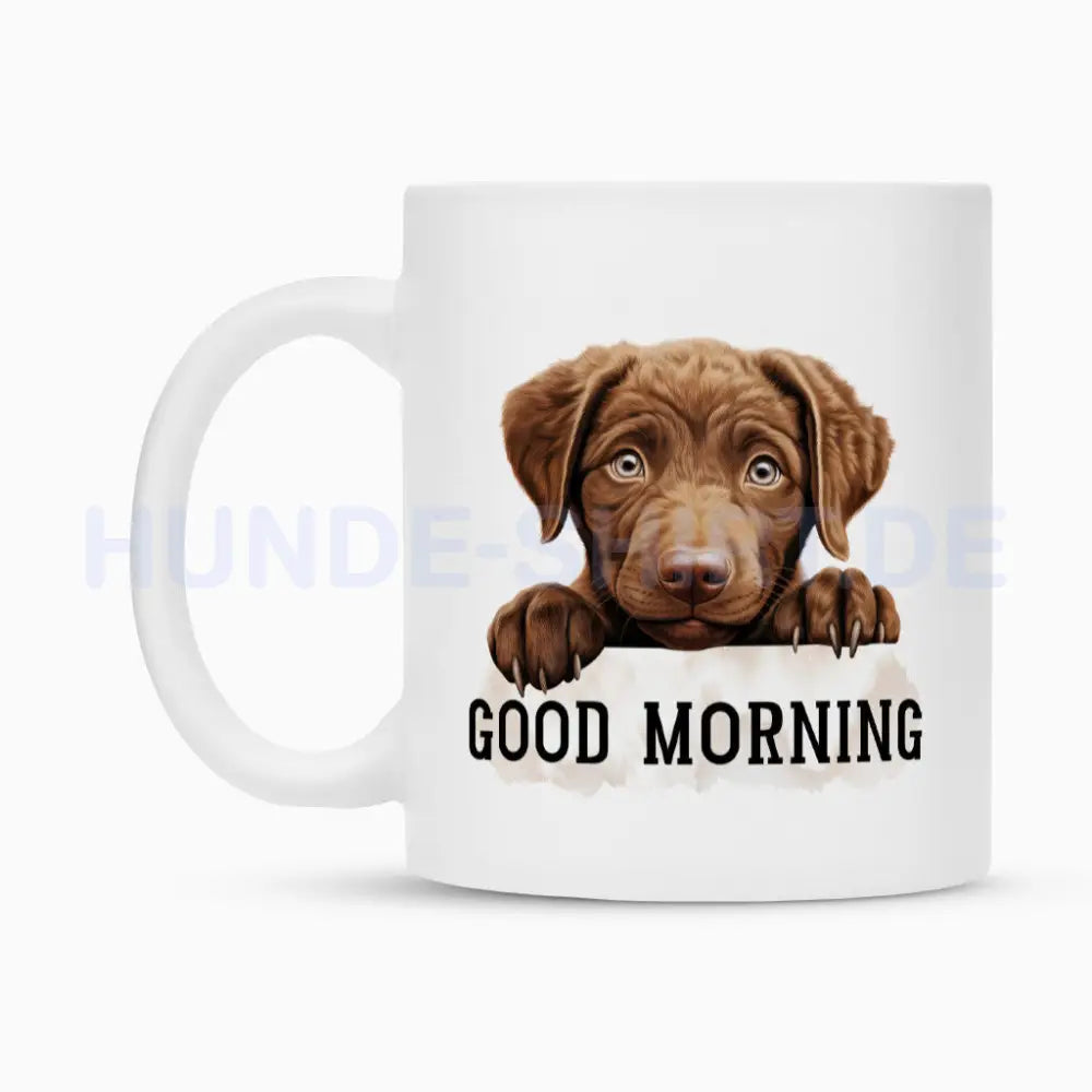 Tasse "Chesapeake Bay Retriever - Good Morning" – hunde-shirt.de