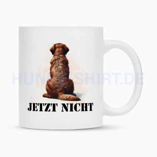 Tasse "Chesapeake Bay Retriever - JETZT NICHT" Weiß – hunde-shirt.de