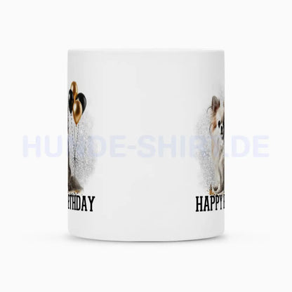 Tasse "Chihuahua - Happy Birthday" – hunde-shirt.de