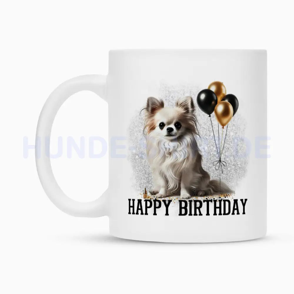 Tasse "Chihuahua - Happy Birthday" – hunde-shirt.de