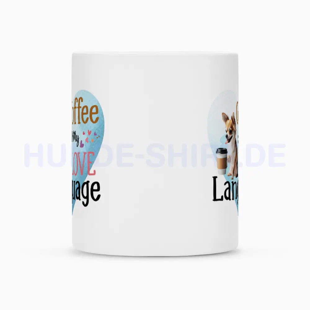 Tasse "Chihuahua - Love Langauge" – hunde-shirt.de