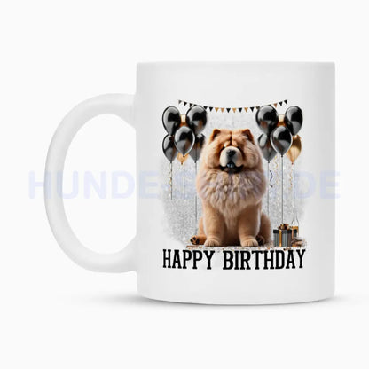 Tasse "Chow-Chow - Happy Birthday" – hunde-shirt.de