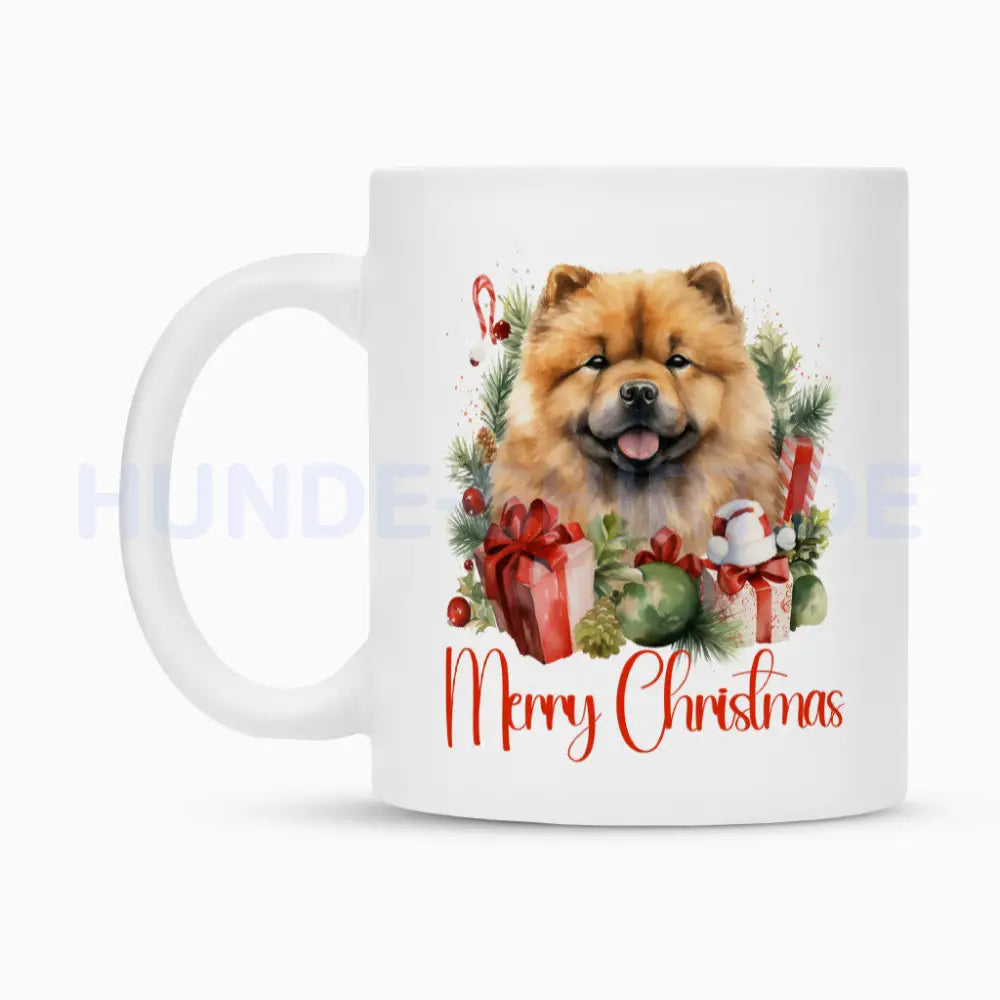 Tasse "Chow-Chow - Merry Christmas" – hunde-shirt.de