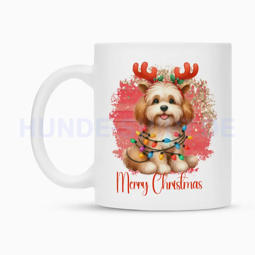 Tasse "Cockapoo - Funny Christmas" – hunde-shirt.de