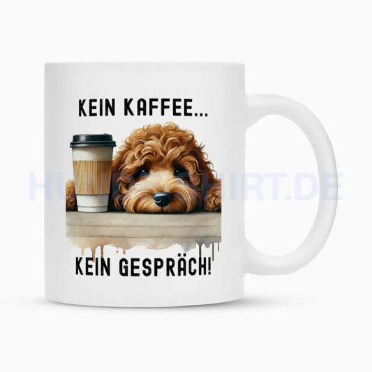 Tasse "Cockapoo - Kein Kaffee... 2" Weiß – hunde-shirt.de