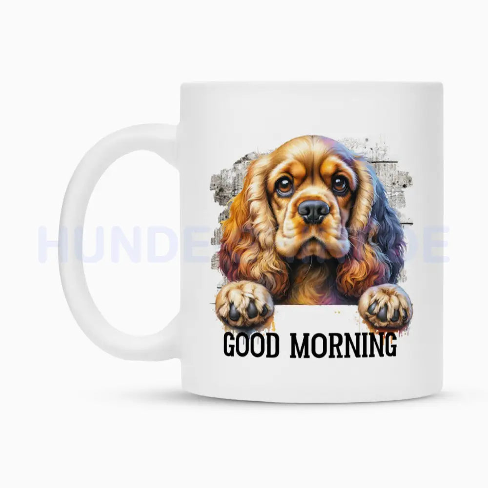 Tasse "Cocker Spaniel - Good Morning" – hunde-shirt.de