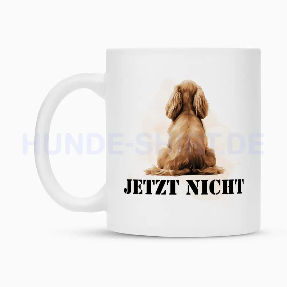 Tasse "Cocker Spaniel - JETZT NICHT" – hunde-shirt.de