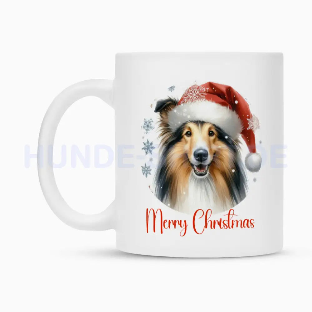 Tasse "Collie - Merry Christmas" – hunde-shirt.de