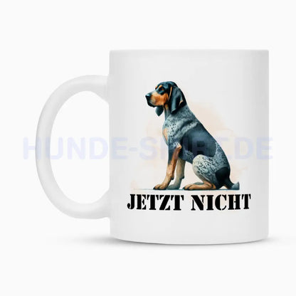 Tasse "Coonhound Bluetick - JETZT NICHT" – hunde-shirt.de