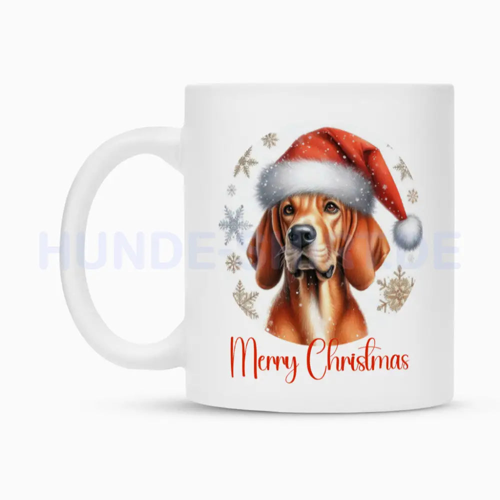 Tasse "Coonhound - Merry Christmas" – hunde-shirt.de