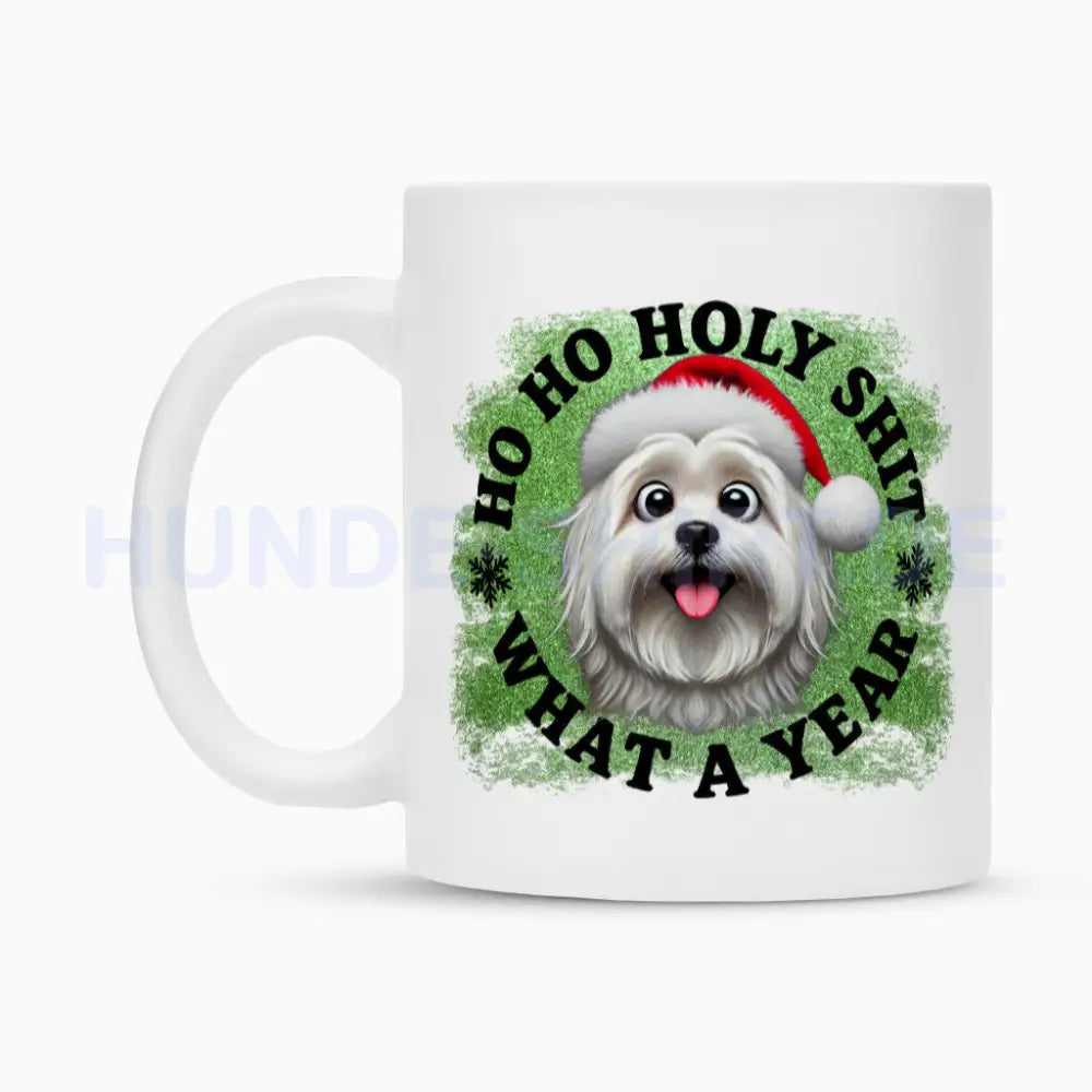 Tasse "Coton de Tuléar - HO HO..." – hunde-shirt.de