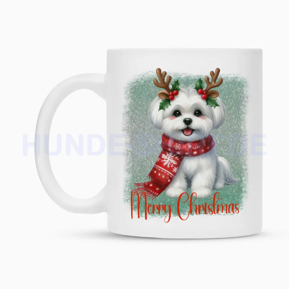 Tasse "Coton de Tuléar - Merry Christmas 2" – hunde-shirt.de