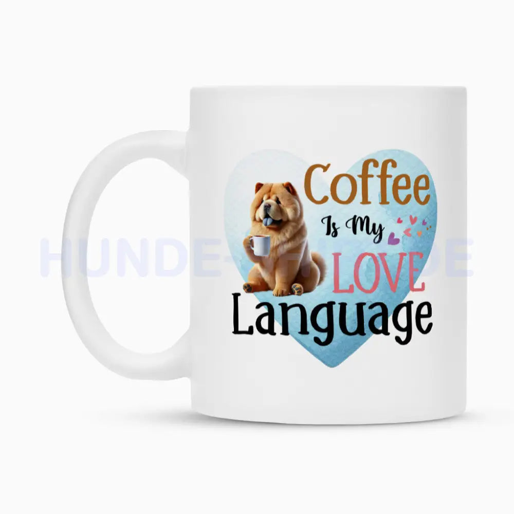 Tasse "Cow-Chow - Love Language" – hunde-shirt.de