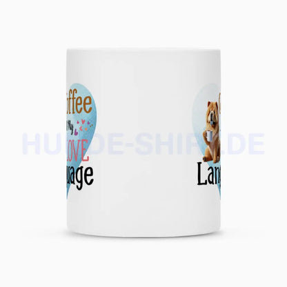 Tasse "Cow-Chow - Love Language" – hunde-shirt.de