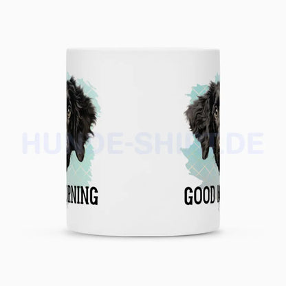 Tasse "Curly Coated - Good Morning" – hunde-shirt.de